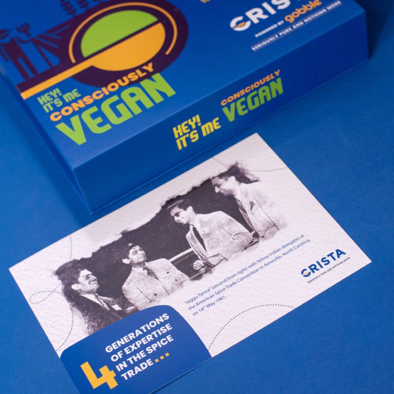 CRISTA Consciously Vegan Seasonings Gift Box| Box of 5| Festive Gift| Pure Spice Gifting: 295 gms - Image 4