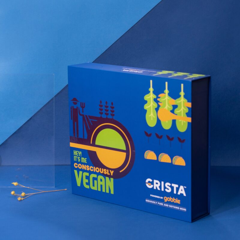 CRISTA Consciously Vegan Seasonings Gift Box| Box of 5| Festive Gift| Pure Spice Gifting: 295 gms - Image 3