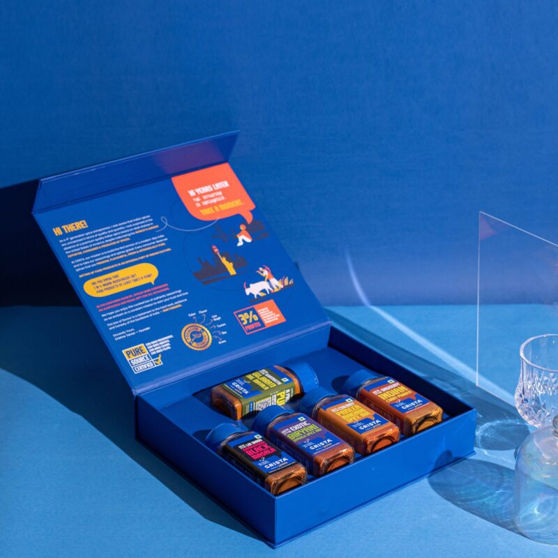 CRISTA Iconically Indian Seasonings Gift Box| Box of 5| Festive Gift| Pure Spice Gifting: 240 gms - Image 2