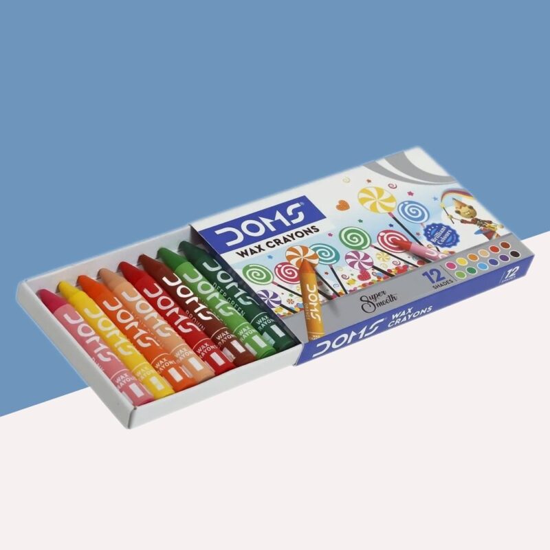 Doms Wax Crayon Small ( Pack Of 12 )