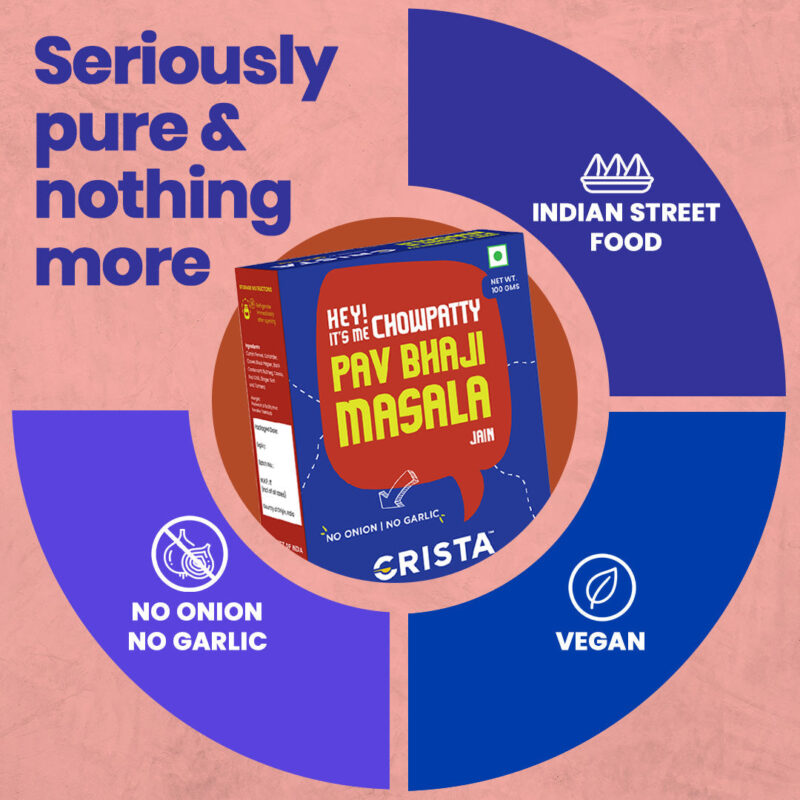 CRISTA Flavours of India - Jain Gourmet Indian Spice Blends Combo Pack- 3 - Image 2