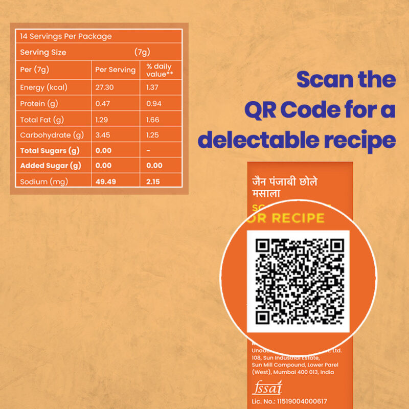 CRISTA Jain Pav Bhaji and Jain Chole Masala Combo Pack - Image 4