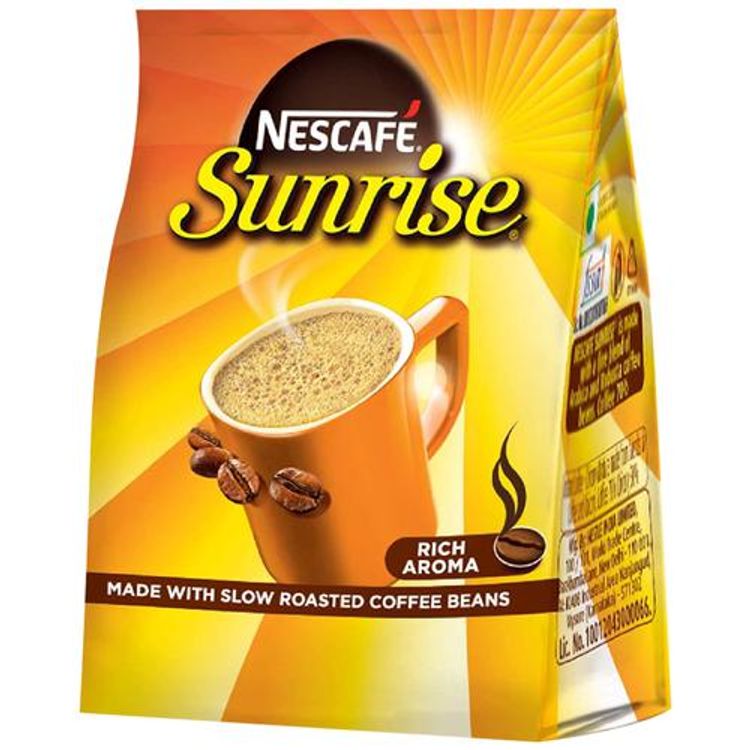 Nescafe Sunrise Rich Aroma, Instant Coffee-Chicory Mix, 500g Pouch