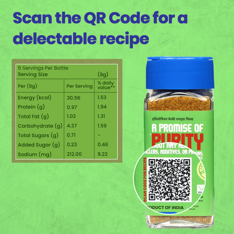 CRISTA Berbere and Vegetable Seasoning Combo Pack - Image 4