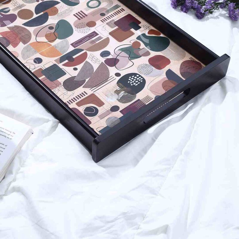 Casablanca Tray Abstract Pattern - Large - Image 2