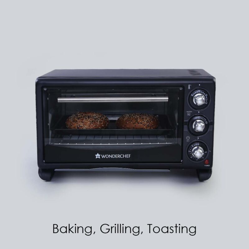 Wonderchef Renewed Oven Toaster Griller (OTG) - 21L | Auto Power-Off with Bell | Heat Resistant Glass Window | 1380W - Image 2
