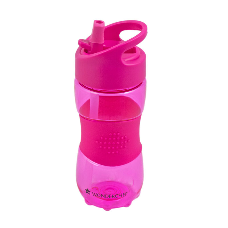 Sippy, 350ml, Single Wall Children Water Bottle, Pink - Image 3
