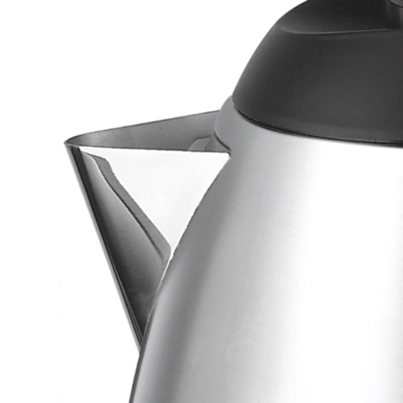 Prato Automatic Stainless Steel Cordless Electric Kettle, 1.2 Litres, Built-in Metal Filter, 304 Stainless Steel Interior, Ergonomic Handle Design, 1000W, 2 Years Warranty - Image 7