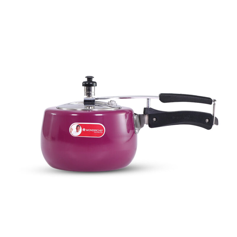 Regalia Induction Base 3L Pressure Cooker with Inner Lid, 2 Years Warranty, Purple - Image 9