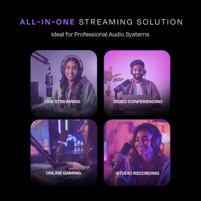 Sonik Gaming Mic + Rod Pro Boom Arm Combo - Image 7