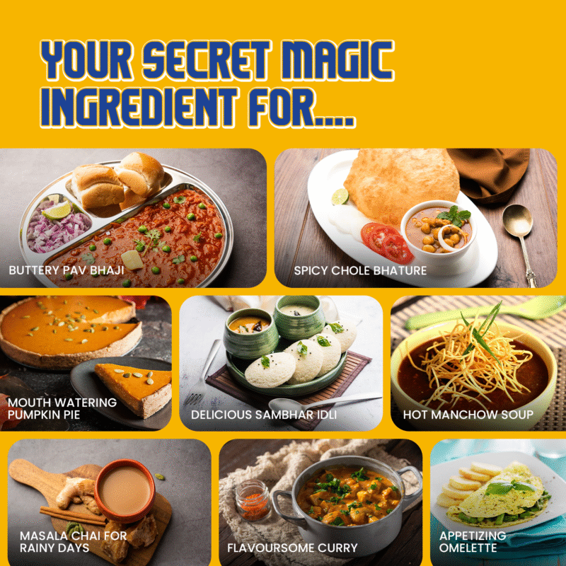 CRISTA Indian Street Food Seasonings Combo Pack- 1 - Image 3