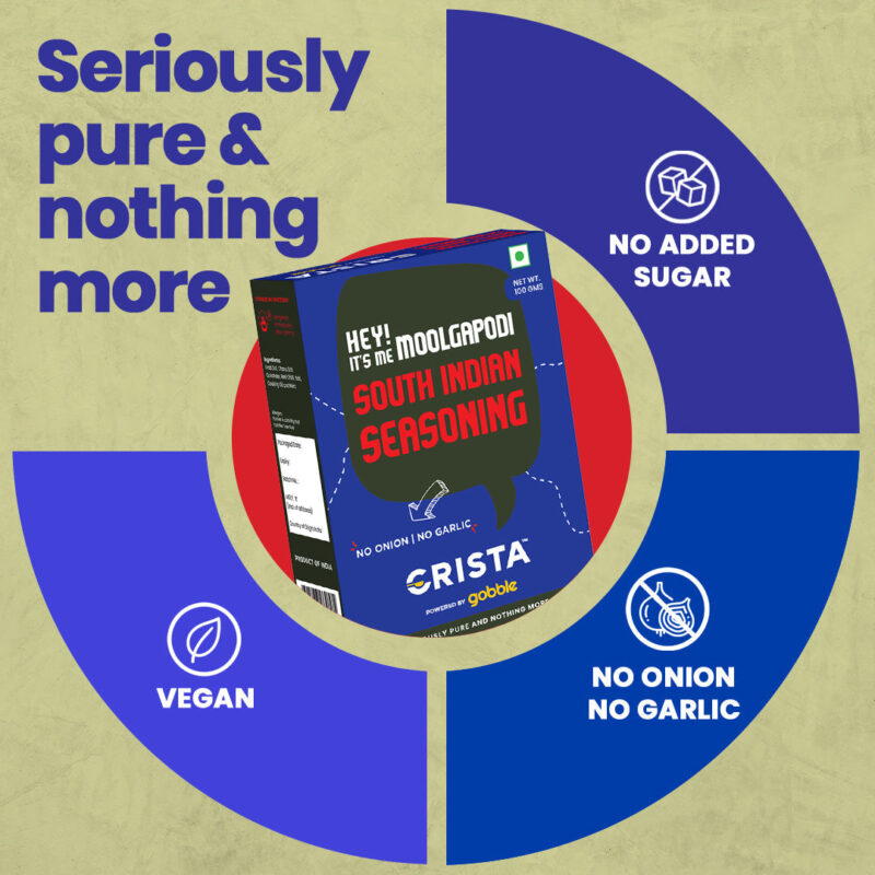 CRISTA South Indian Seasonings Combo Pack- 1 - Image 3