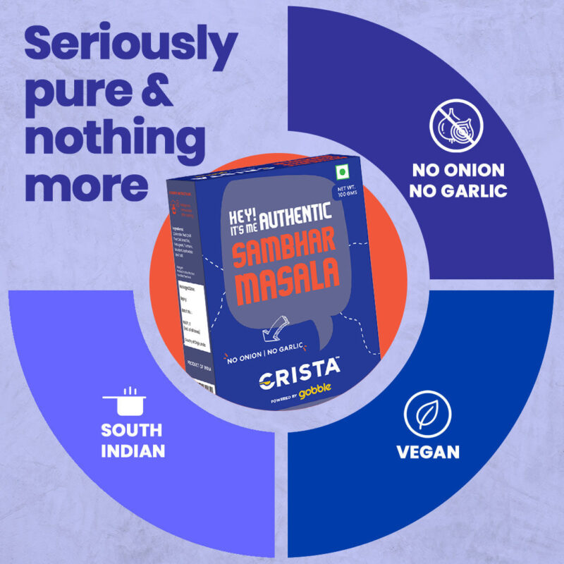 CRISTA South Indian Seasonings Combo Pack- 1 - Image 2