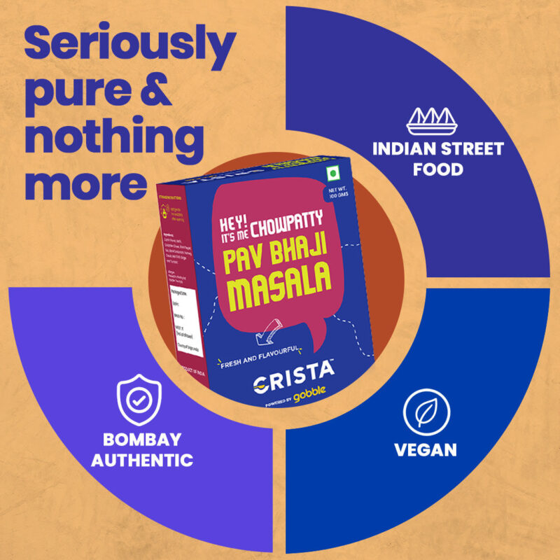 CRISTA Indian Street Food Seasonings Combo Pack - 2 - Image 2