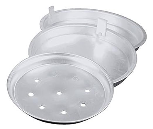 Idli Maker Aluminium Idli-Dhokla Streamer/Maker (18 Idli)(1 Pot, 1 Lid, 4 Idli Plates, 2 Dhokla Plates, 1 Steamer Plate) - Idli Cooker | Idli/Dhokla/Momos Maker Is Made Of Heavy Quality Aluminium with stainless steel Handle - Image 3