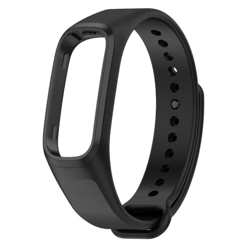 INEFABLE Oneplus Band Strap and Oppo Band Strap Soft Silicone Adjustable Band Strap - Device Not Included - Black - Pack of 1 - Image 2