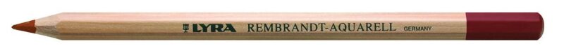 Lyra Rembrandt Aquarell Watercolour Art Pencil (Indian Red, Pack of 12)
