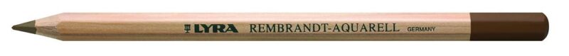 Lyra Rembrandt Aquarell Watercolour Art Pencil (Van Dyck Brown, Pack of 12)