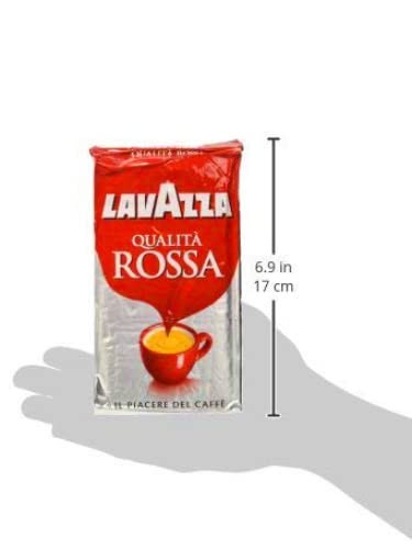 4x Lavazza Qualita Rossa Ground Coffee Pouch, (Pack of 4 - 250 g each) - Image 3