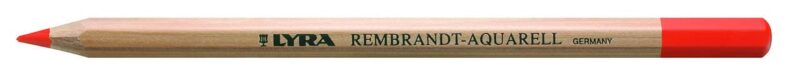 Lyra Rembrandt Aquarell Watercolour Art Pencil (Vermilion, Pack of 12)