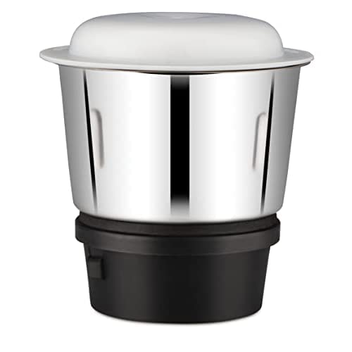 Bajaj Rex DLX 750 W 4 Jars Mixer Grinder, White and Blue - Image 2