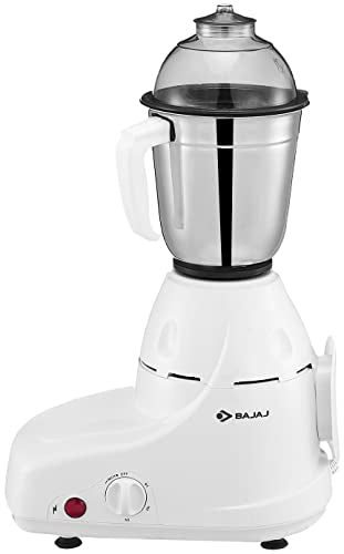 Bajaj GX-8 750W Mixer Grinder with Nutri Pro Feature, 3 Jars, White - Image 8
