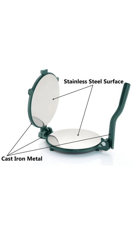 Manual Chapati Presser Puri Maker Press Machine - Kitchen Utensil for Roti Papad - Image 4