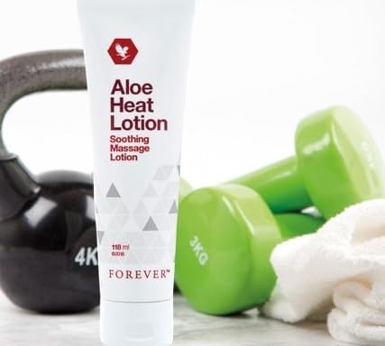 Forever Aloe Heat Lotion - Soothing Massage Lotion, 118 ml - Image 2