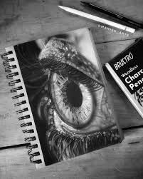 BRUSTRO Graphite Pencil set of 5 (2B, 4B, 6B, 8B, 10B) with Artists Sketch Book Wiro Bound A5 Size (14.8 CM x 21 CM), 116 Pages,160 GSM (Acid Free) and ECO PVC dust Free Erasers (2 Pcs) - Image 4