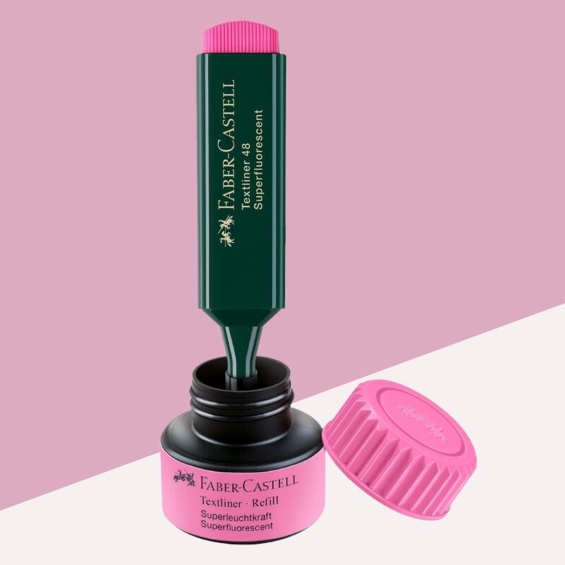 Faber-Castell Textliner Automatic Refill - Pink ( Pack Of 1 )