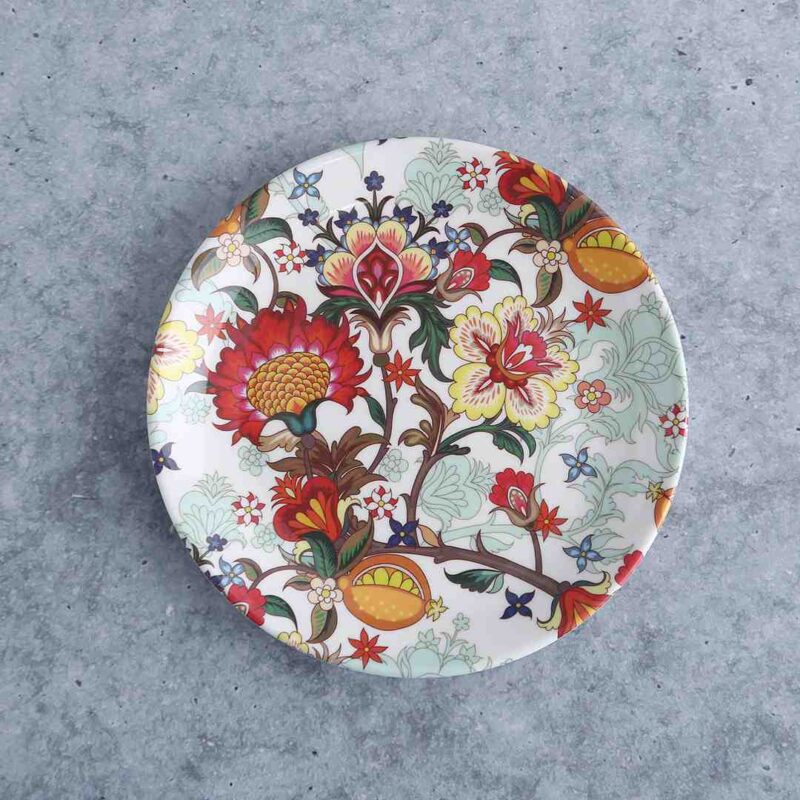 Venice 7" Quarter Plate - Red (Set of 6) - Image 4