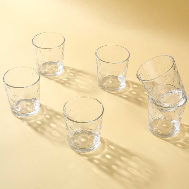 Modena Whiskey Glass Cubes 285 Ml (Set Of 6) - Image 5