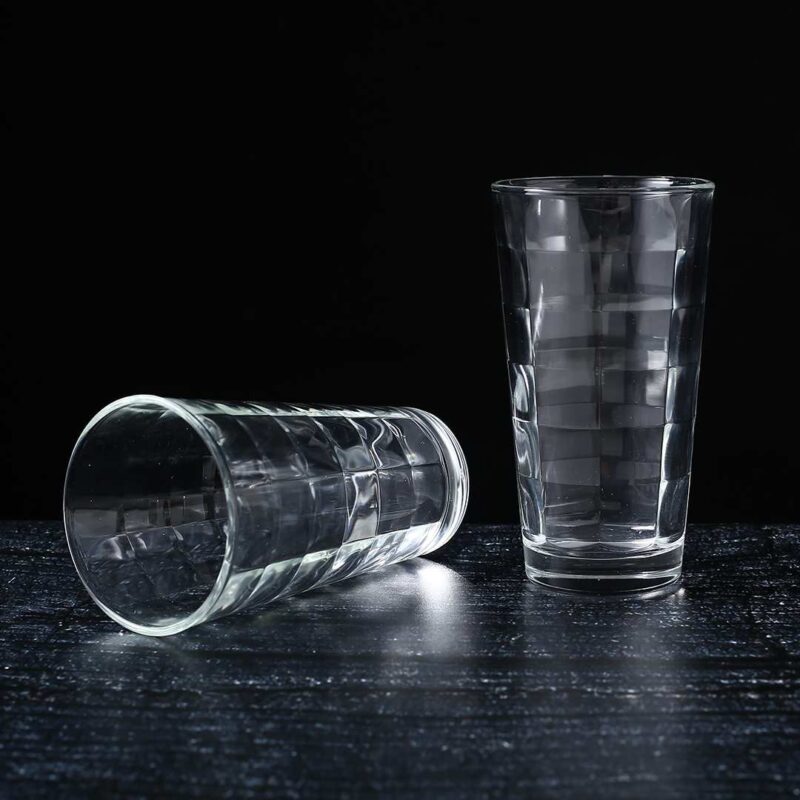 Rosa Cube Long Glass 365 Ml (Set Of 6) - Image 2