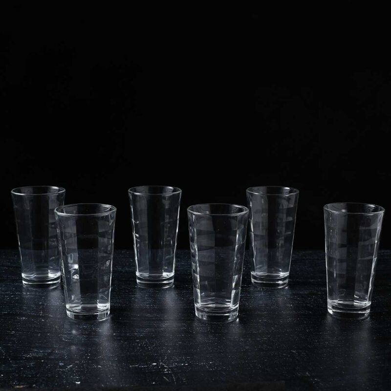 Rosa Cube Long Glass 365 Ml (Set Of 6) - Image 3