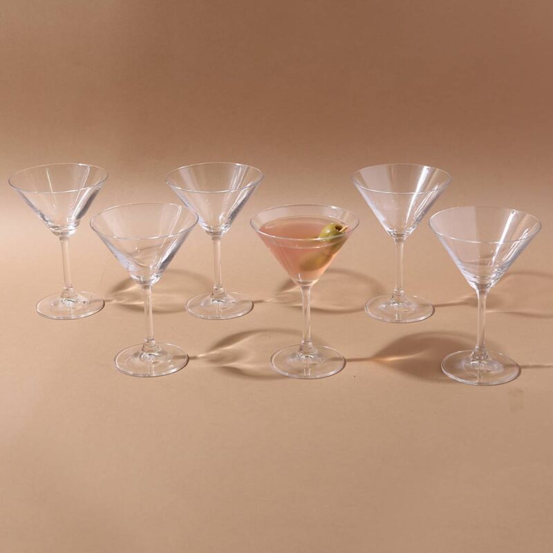 Modena Martini Glass 210 ml (Set of 6) - Image 7