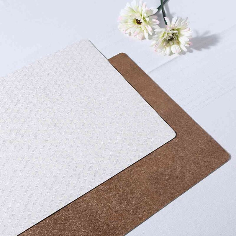 Valentina Reversible Diamond & Textured Placemat Set of 6 - Image 4