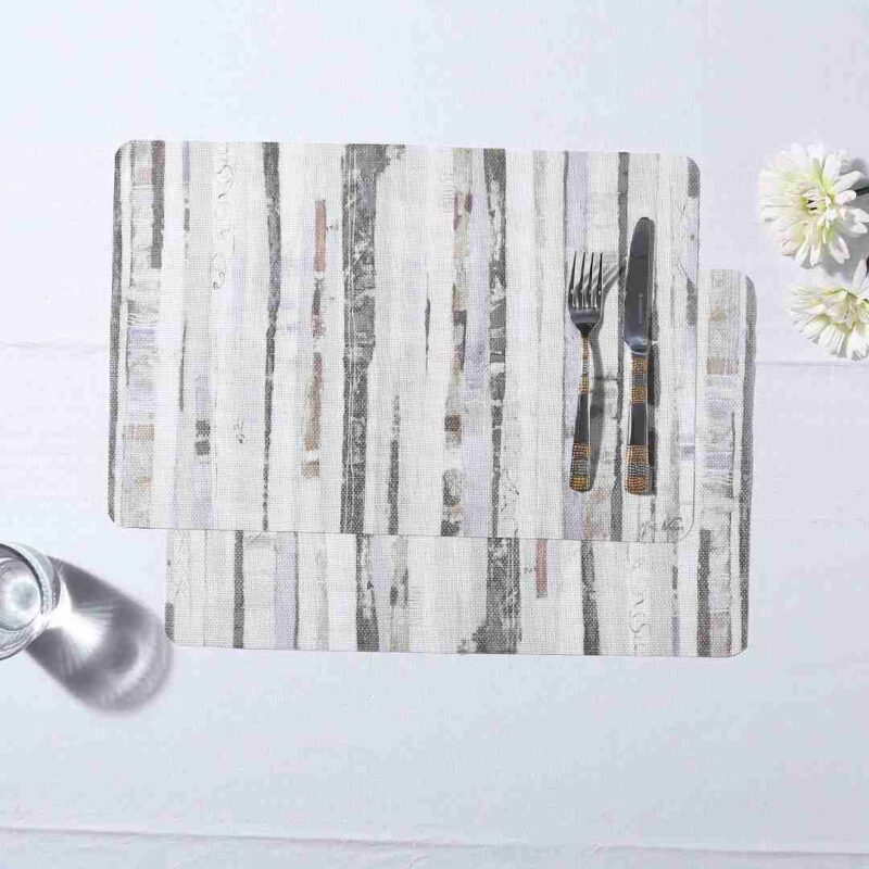 Valentina Printed - Stripes Placemat Set of 6 - Image 4