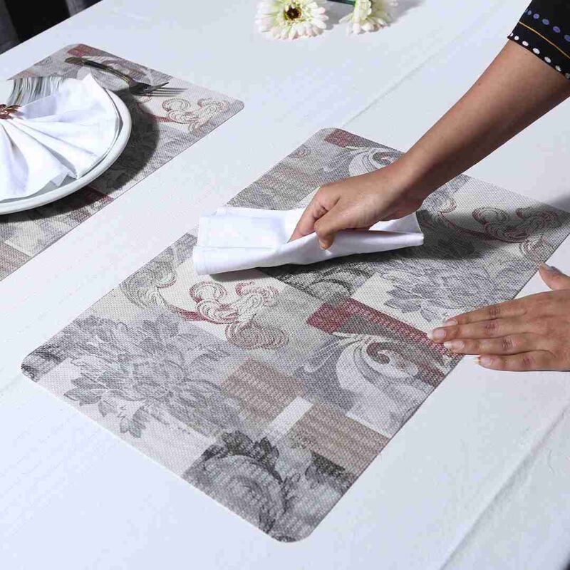 Valentina Printed - Abstract Placemat Set of 6 - Image 6
