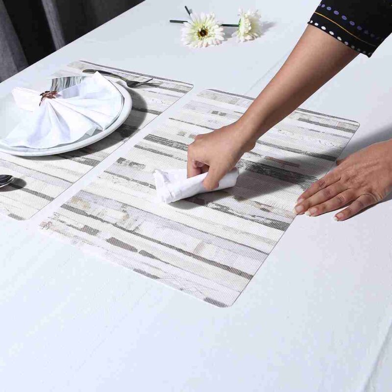 Valentina Printed - Stripes Placemat Set of 6 - Image 7