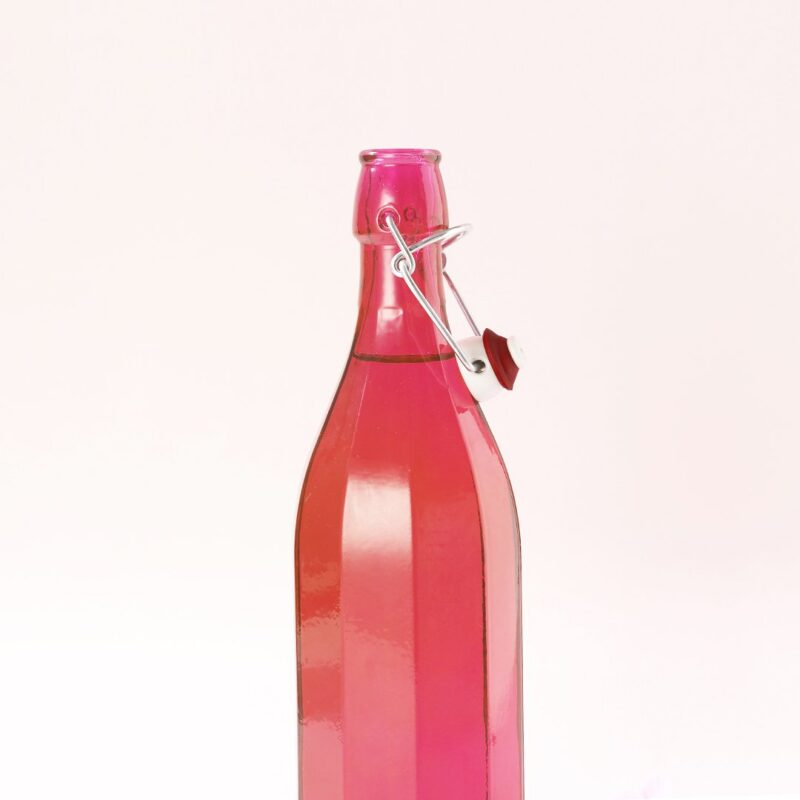 Bormioli Water Bottle - Pink - 1 L - Image 3