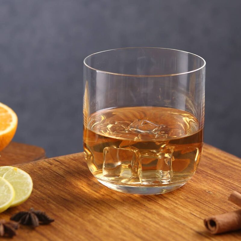 Modena Whiskey Glass 330 ml (Set of 6) - Rounded Base design - Image 4