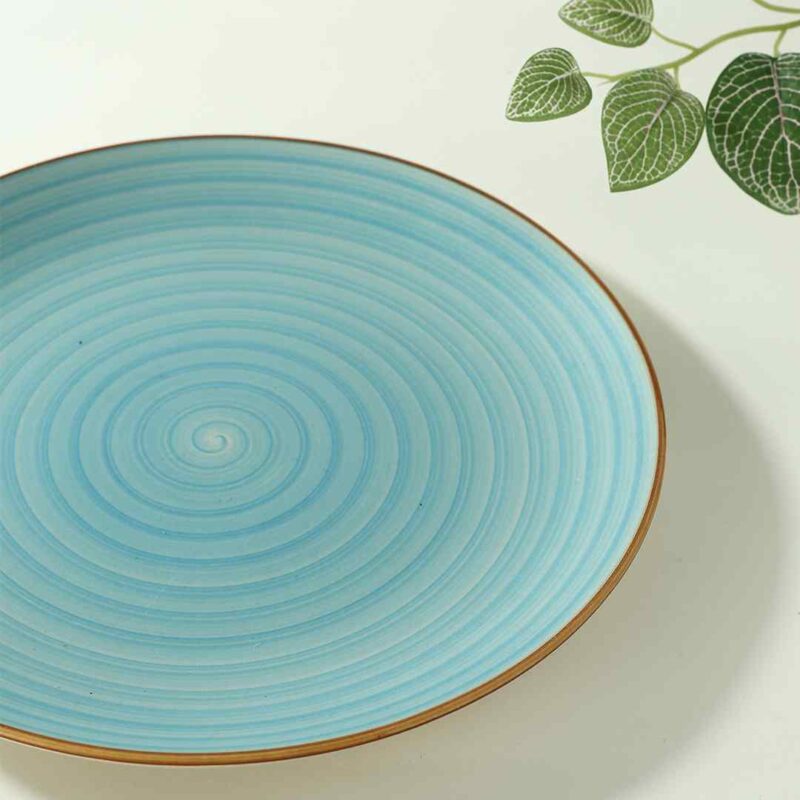 Teramo Dinner Plate Blue Set of 2 - Image 6