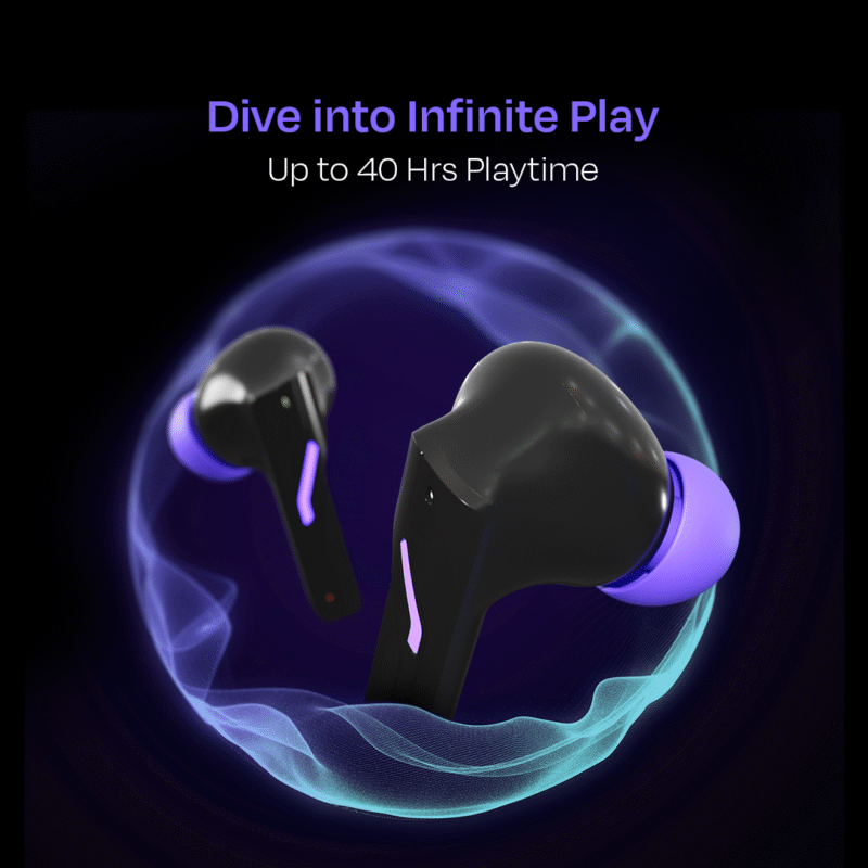 Mako TWS Wireless RGB Gaming Earbuds - Image 2