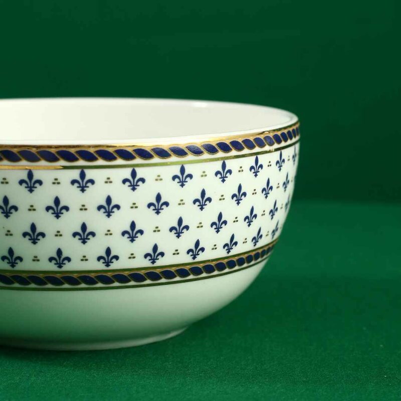 Sicilia Fine Bone China Bowl - Royal Blue - Set of 2 Pcs - Image 2