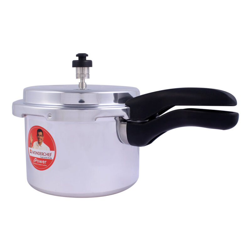 Power 2,3,5L Pressure Aluminium Cooker Combo - Image 9