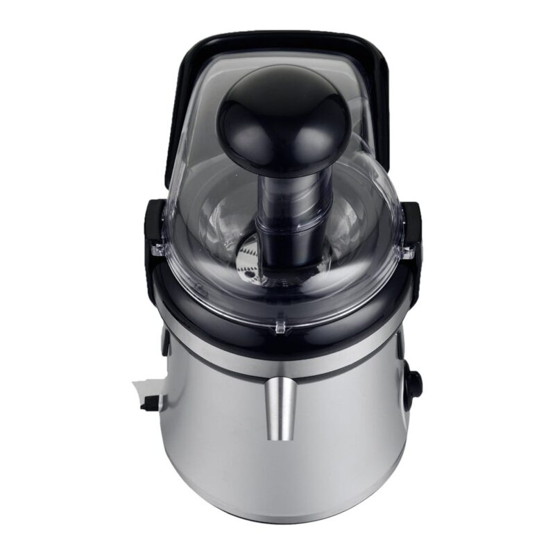Prato Compact Centrifugal Electric Juicer for Fruits and Vegetables, 250W| Juicer Mesh with Stainless Steel Sieve| Dual Speed| BPA free Anti Drip Juicer Machine, Appliance| Easy to Clean| Healthy Juicer Machine| 1 Year Warranty | Black & Silver - Image 2