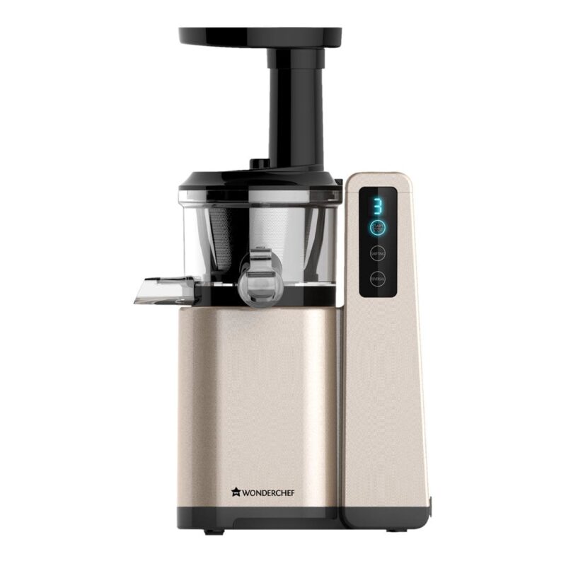 Wonderchef Renewed Cold Press Slow Juicer | Digital Display | High Juice Yield | Powerful DC motor | Slow Squeezing Technology |150W - Image 5