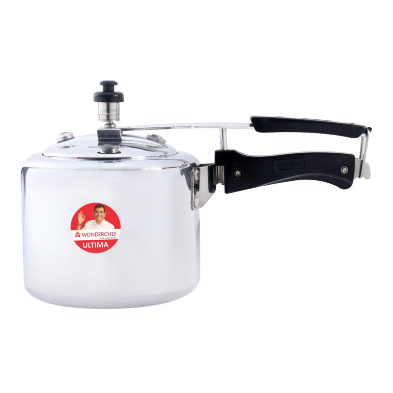 Ultima Induction Base 6.5L Aluminium Pressure Cooker With inner Lid - Image 13