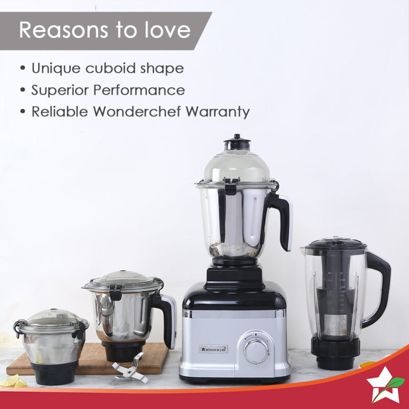 Sumo Silverado 1000 Watts Mixer Grinder - Image 3