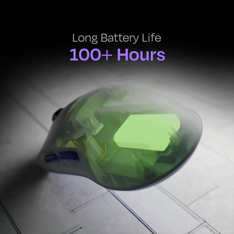 Ikarus White 55g Wireless Gaming Mouse - Image 3